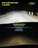 Cougar Motor D1S HID Headlight Bulbs, 10000K Dark Blue Light, 35W High Low Beam D1S Xenon HID Bulb with Metal Stents Base, 100% Anti-UV, 66144 66140 85140 85415 OEM Replacement, Pack of 2