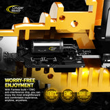 Cougar Motor H7 LED Headlight Bulb, 12000LM Fanless and Wireless 6500K Cool White All-in-One Direct Installation, 1:1 Size Halogen Replacement, Plug-N-Play, Pack of 2